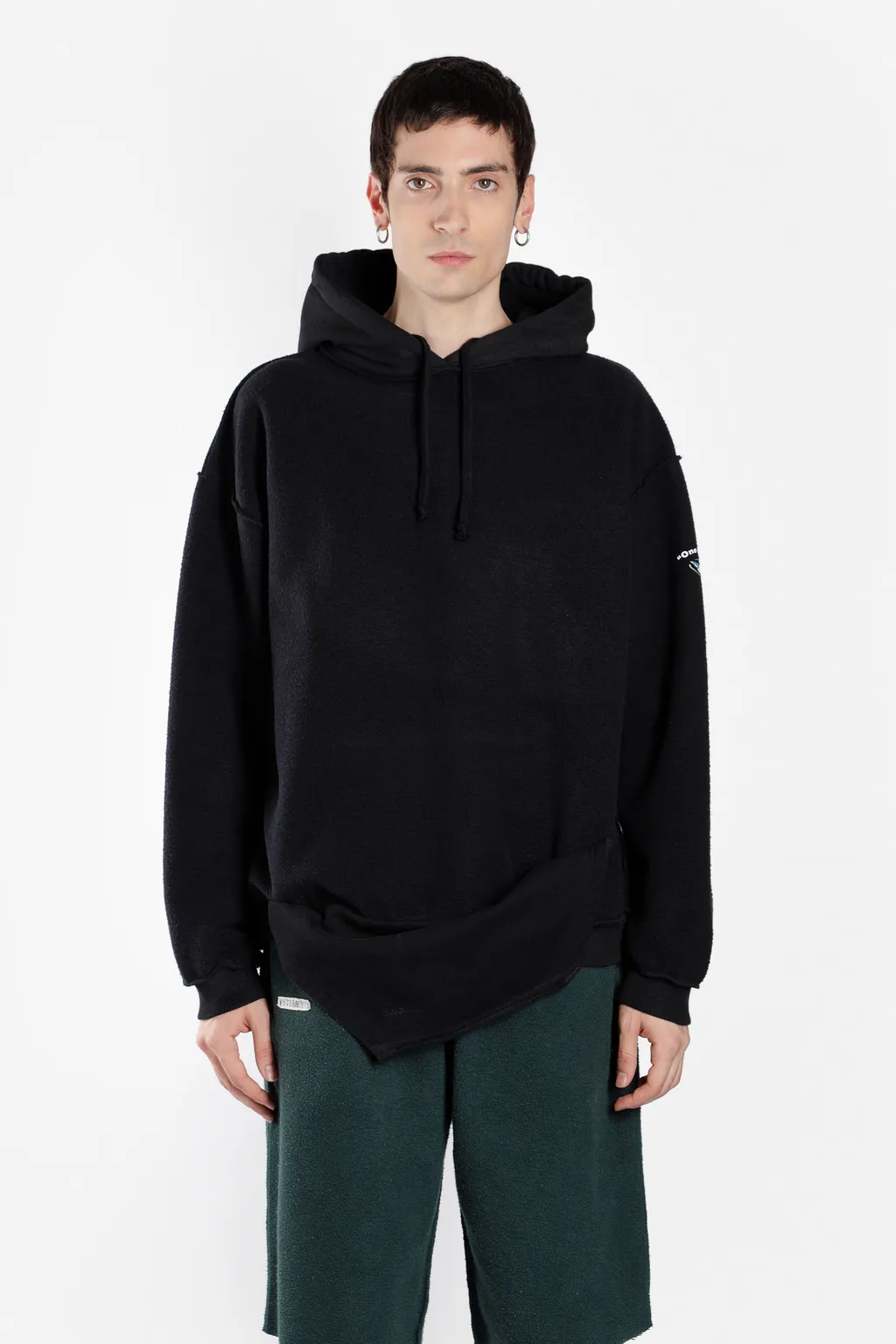 Black Inside Out Hoodie