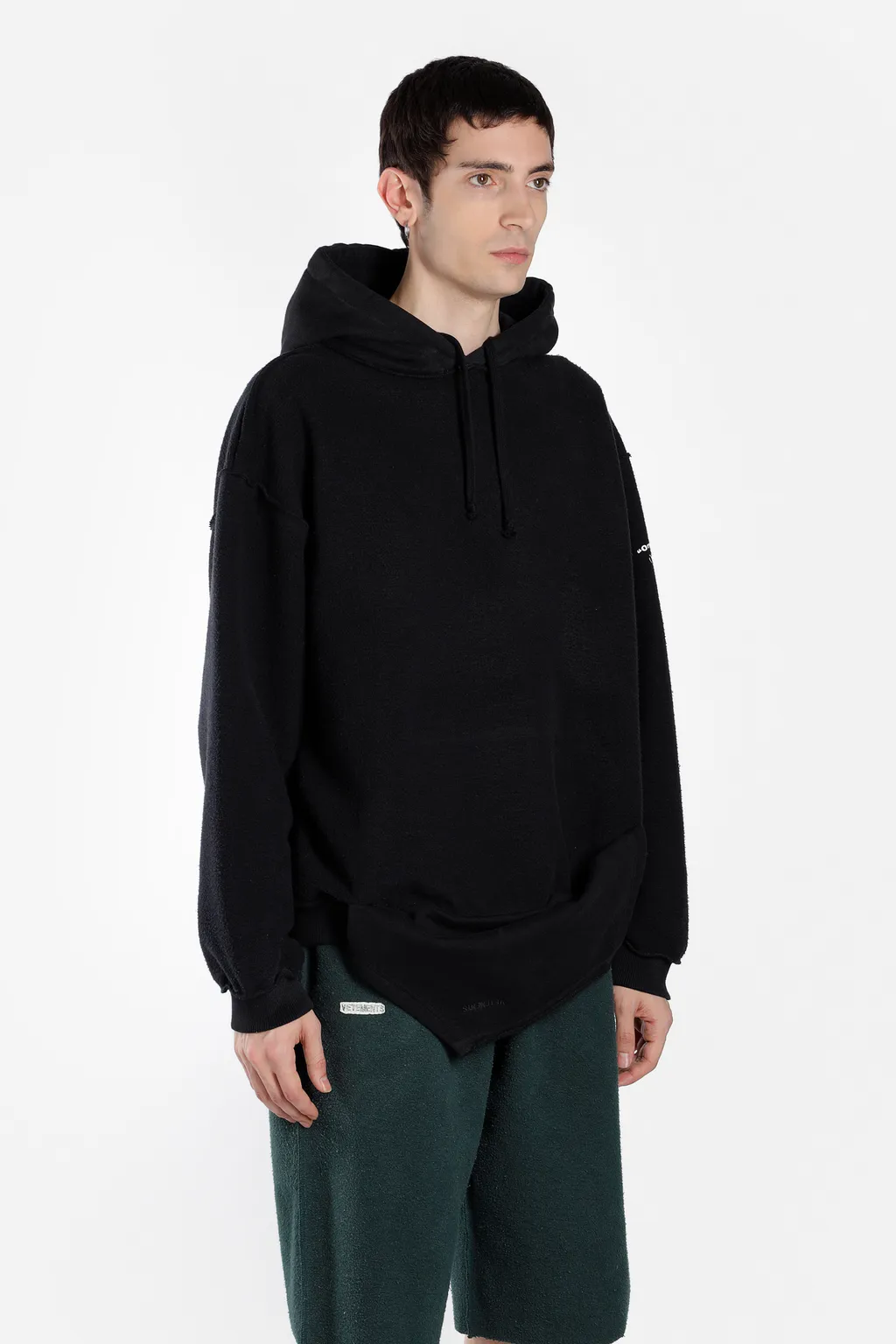 Black Inside Out Hoodie