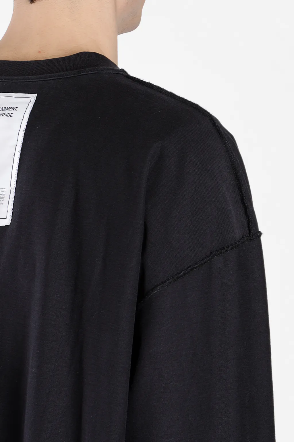 Black Inside Out Sweatshirt