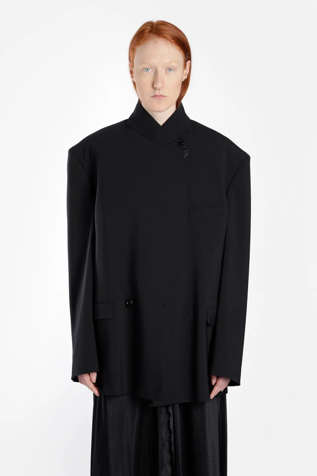 Oversized Collar Blazer