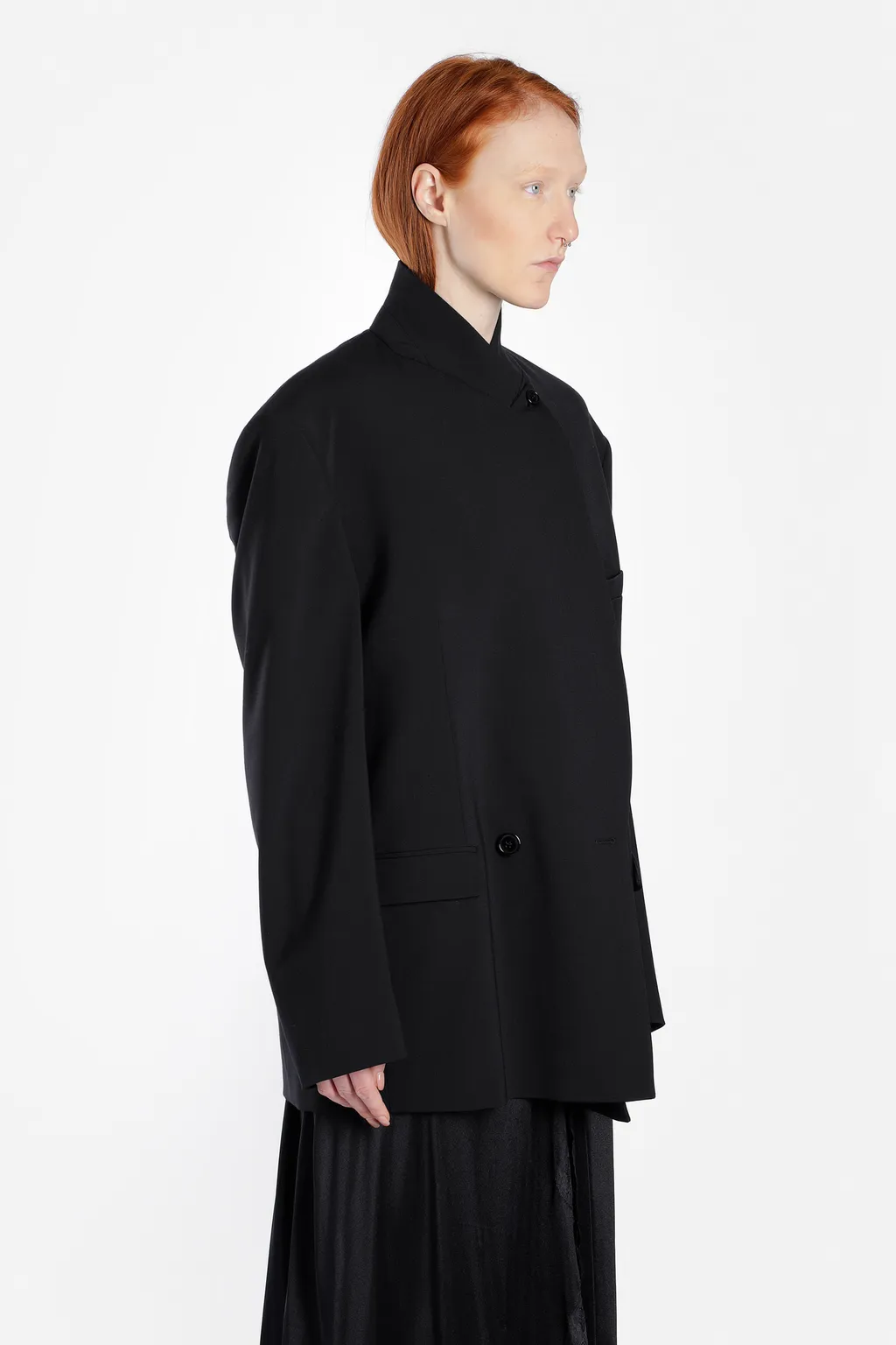 Oversized Collar Blazer