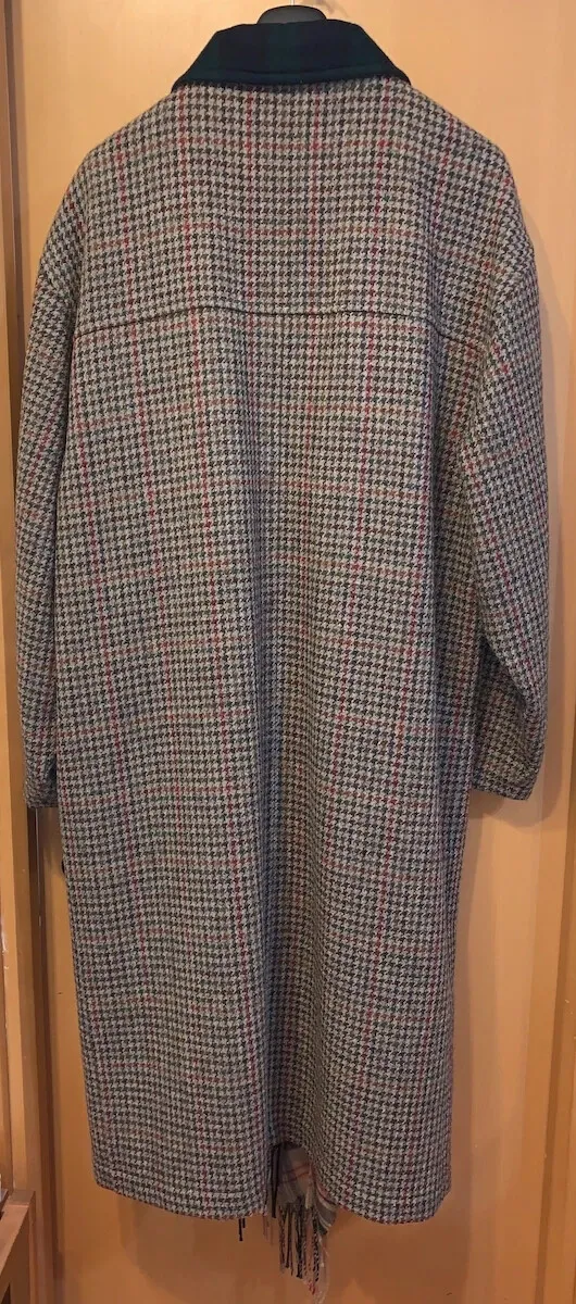 Brown Patchwork Coat