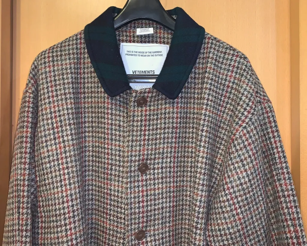 Brown Patchwork Coat