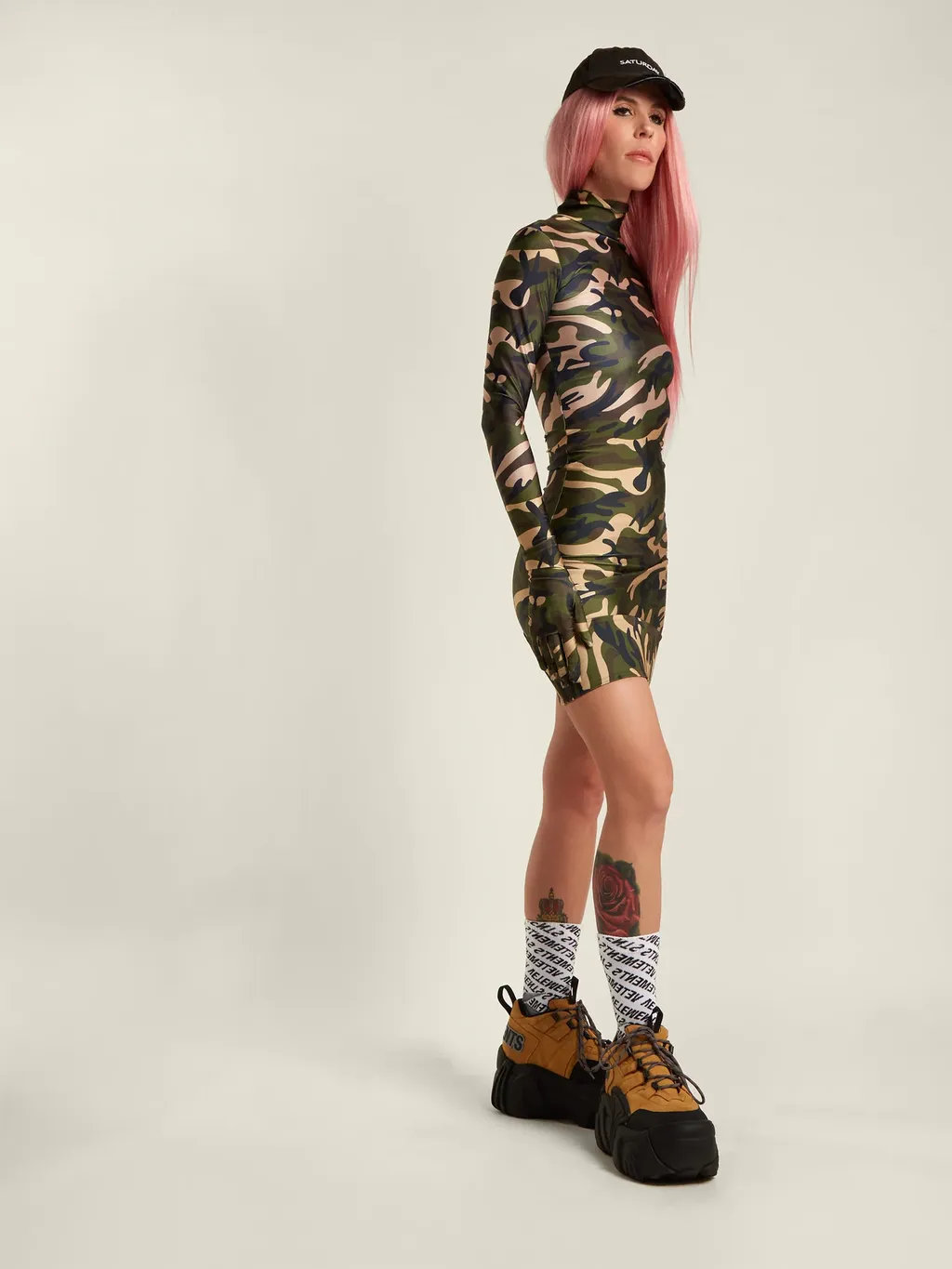 Camo Body Dress