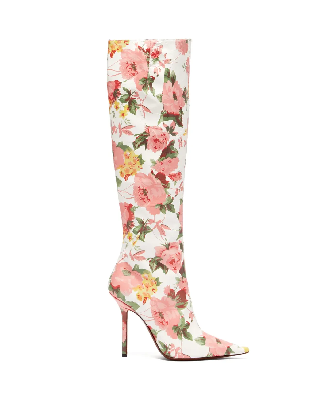Floral Heel Boots
