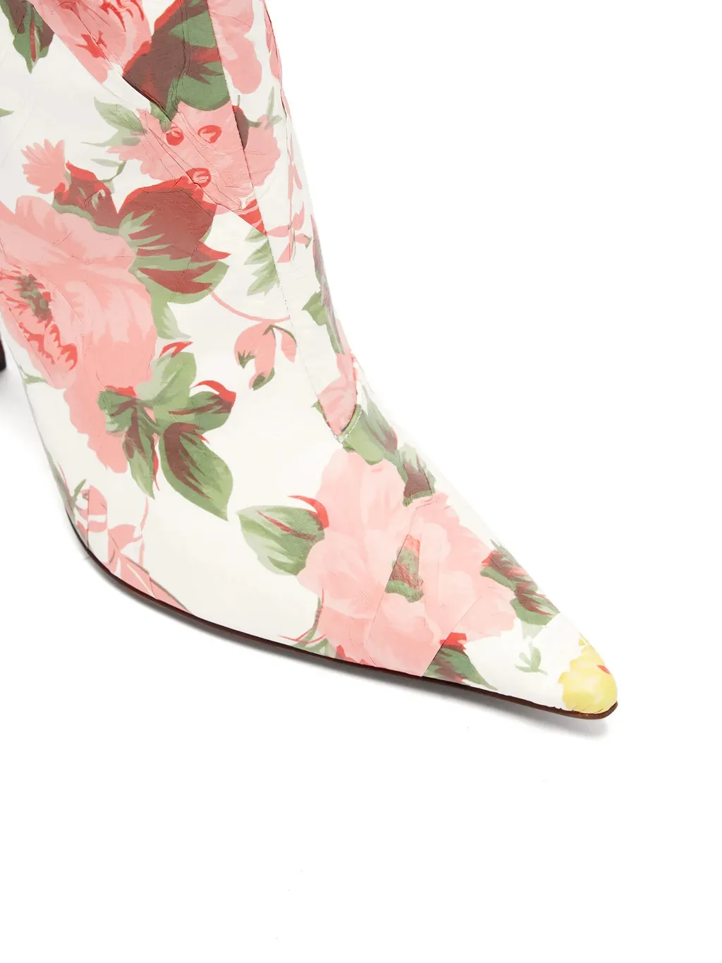 Floral Heel Boots