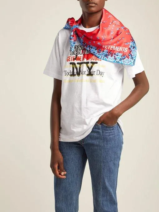 Floral Scarf