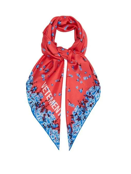 Floral Scarf
