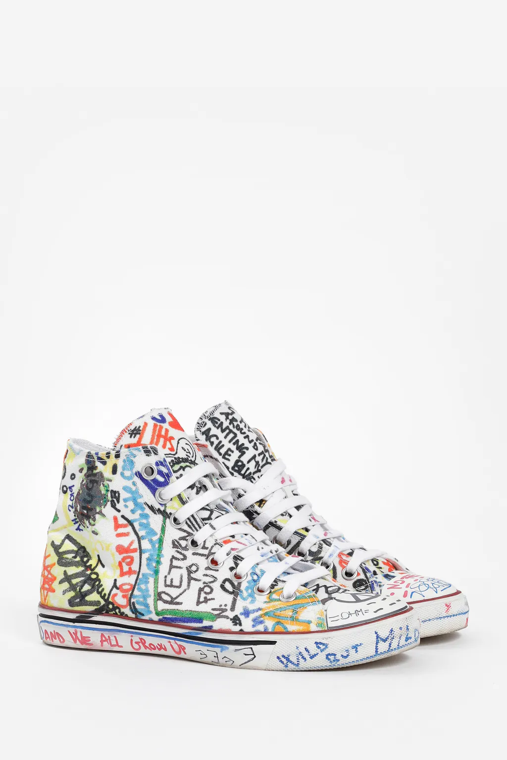 Graffiti Hi Top Sneaker