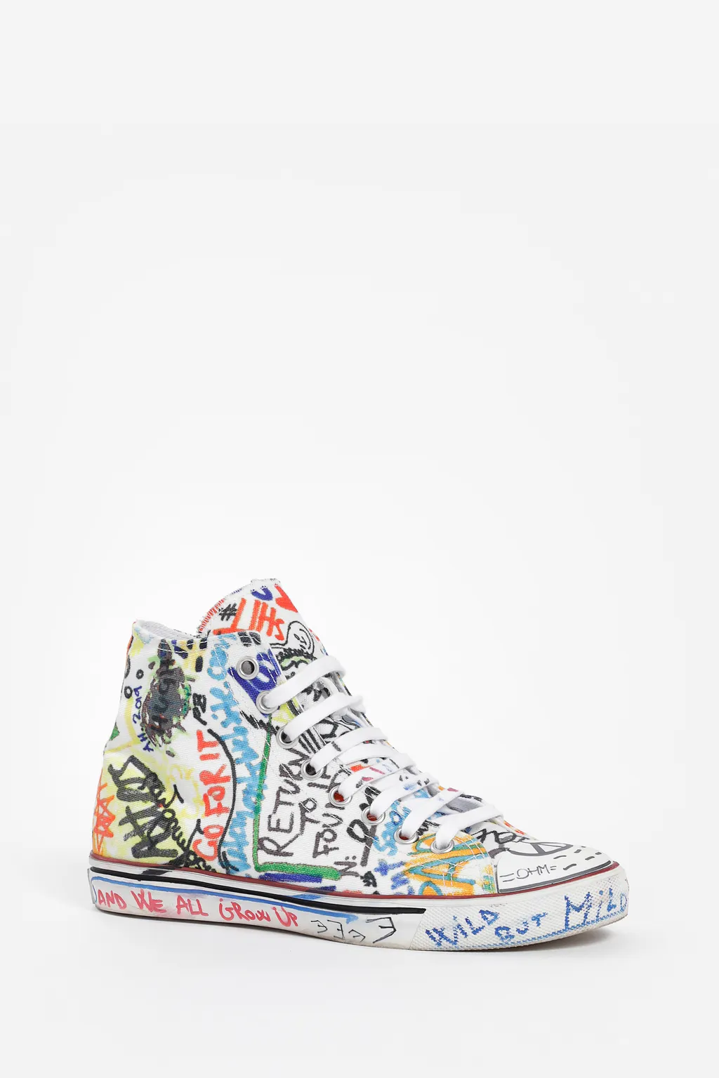 Graffiti Hi Top Sneaker