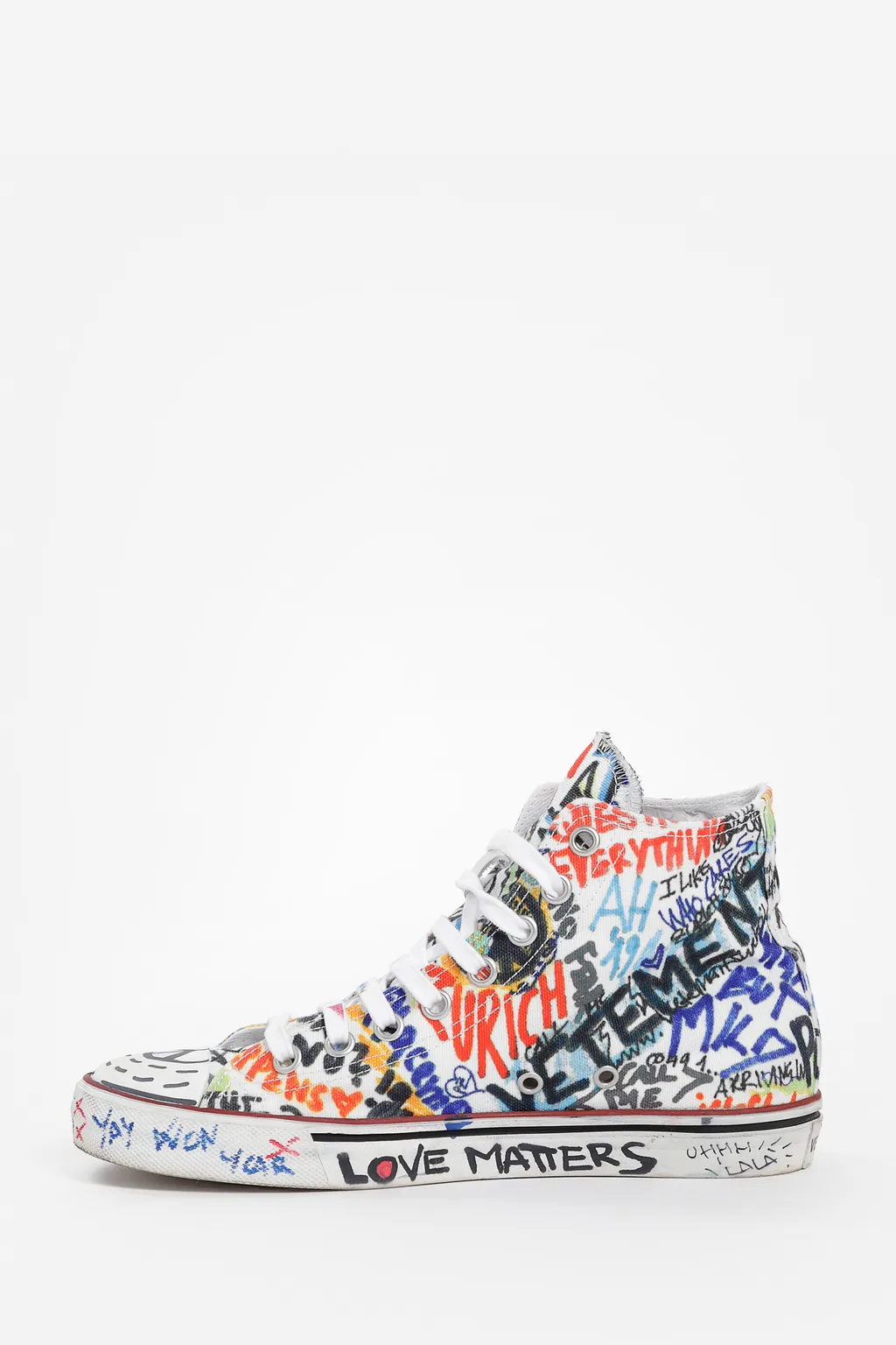 Graffiti Hi Top Sneaker