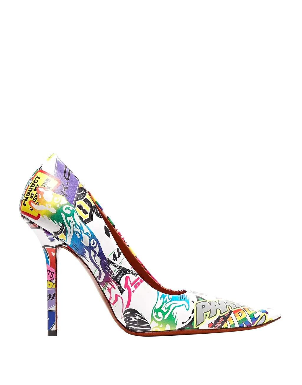 Graffiti High Heel Pumps