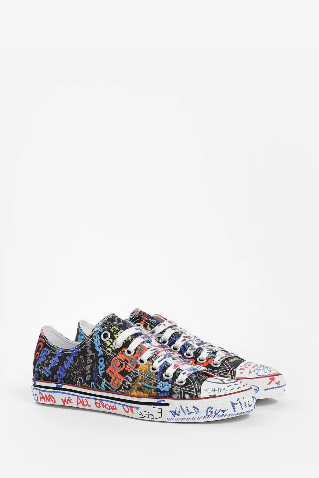 Graffiti Low Top Sneakers