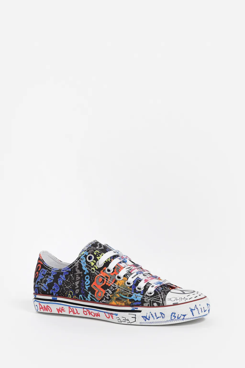 Graffiti Low Top Sneakers