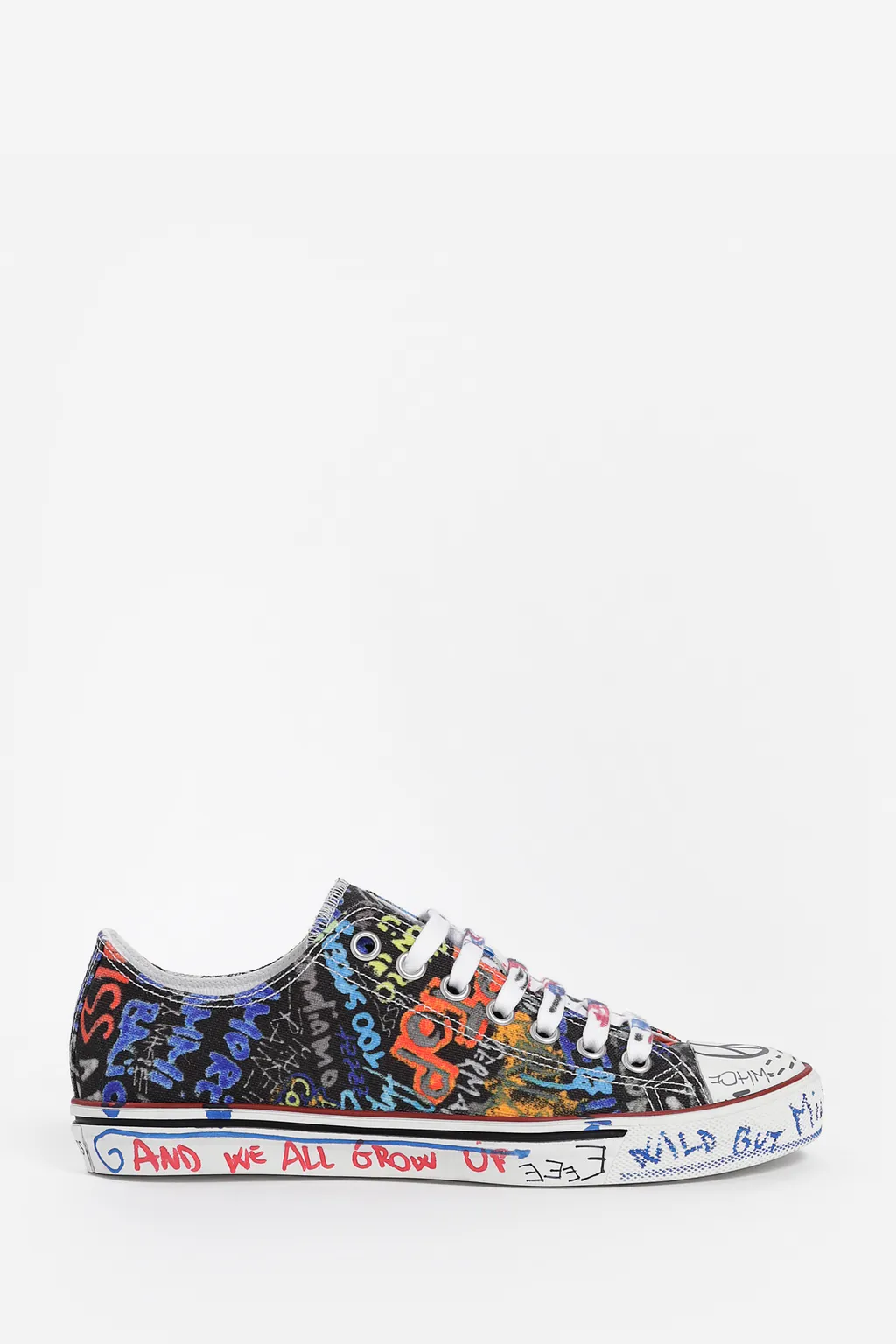 Graffiti Low Top Sneakers