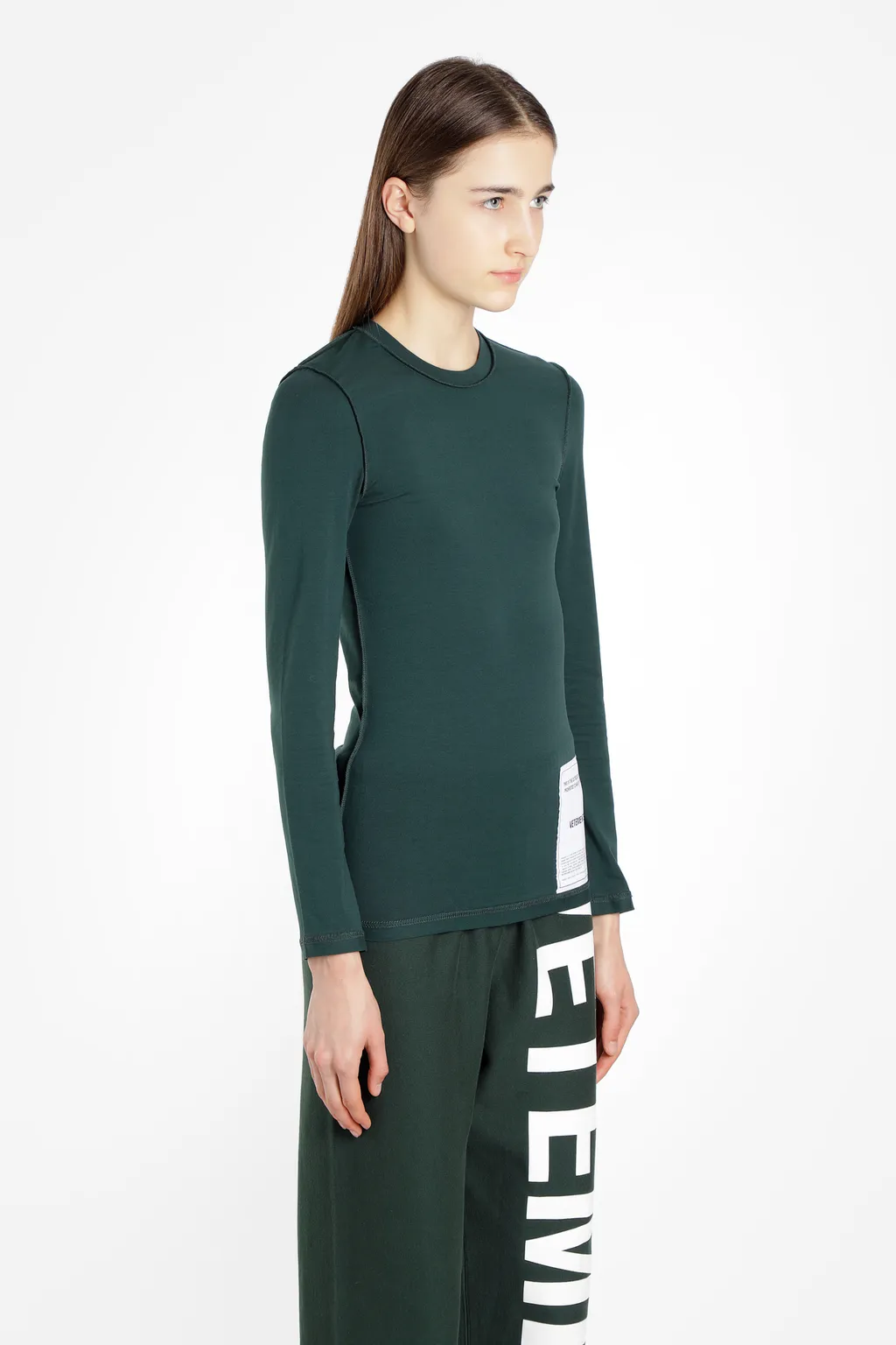 Green Inside Out Slim Longsleeve