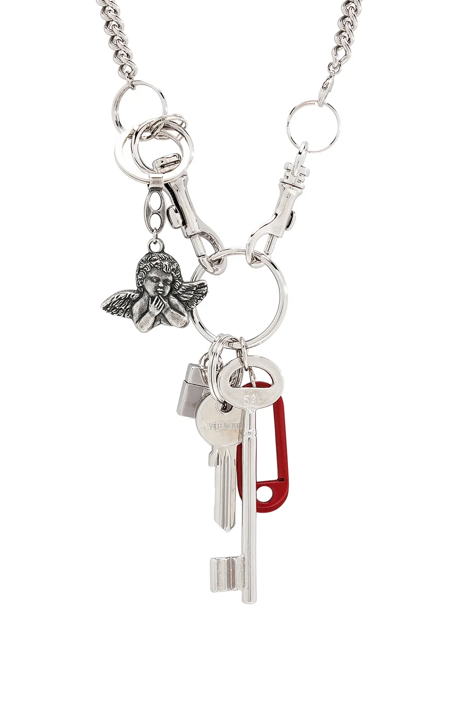 Keychain Angel Necklace