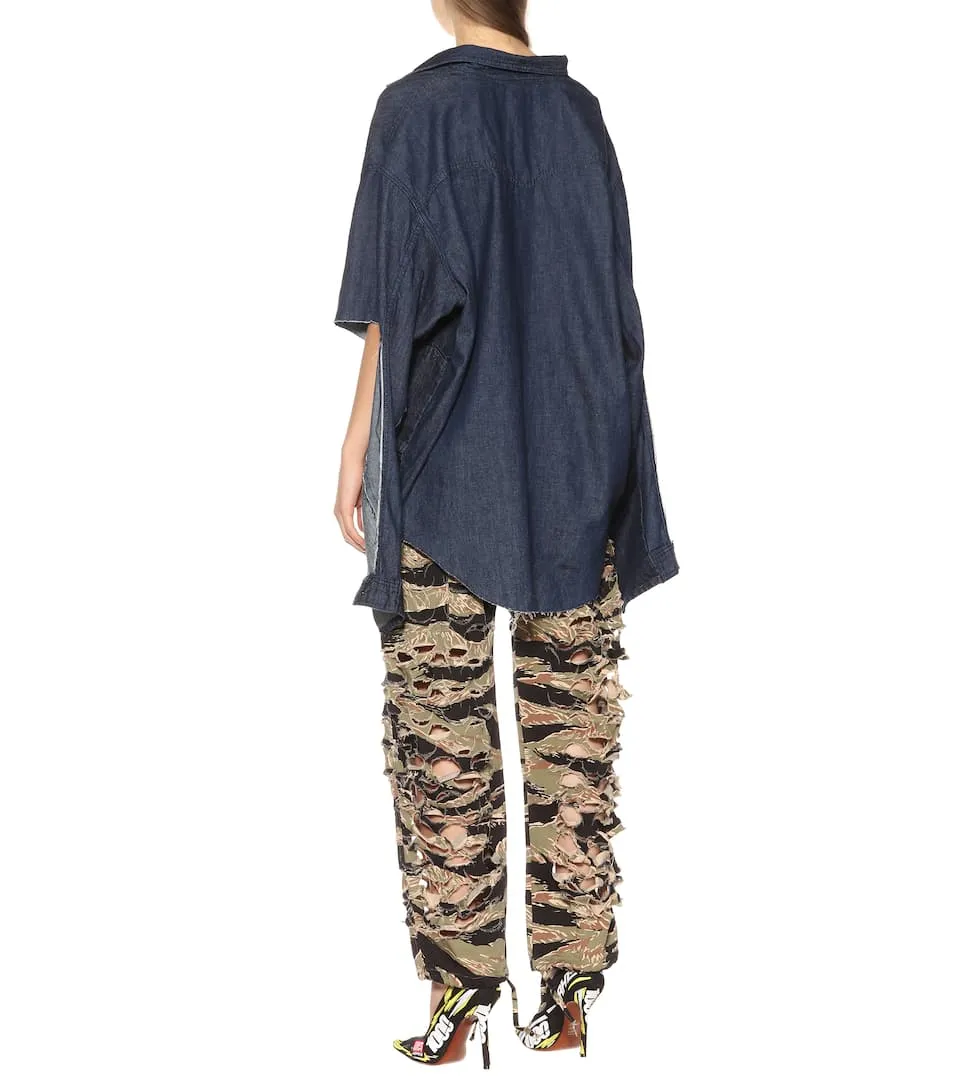 Vetements X Levi's Deconstructed Denim Shirt