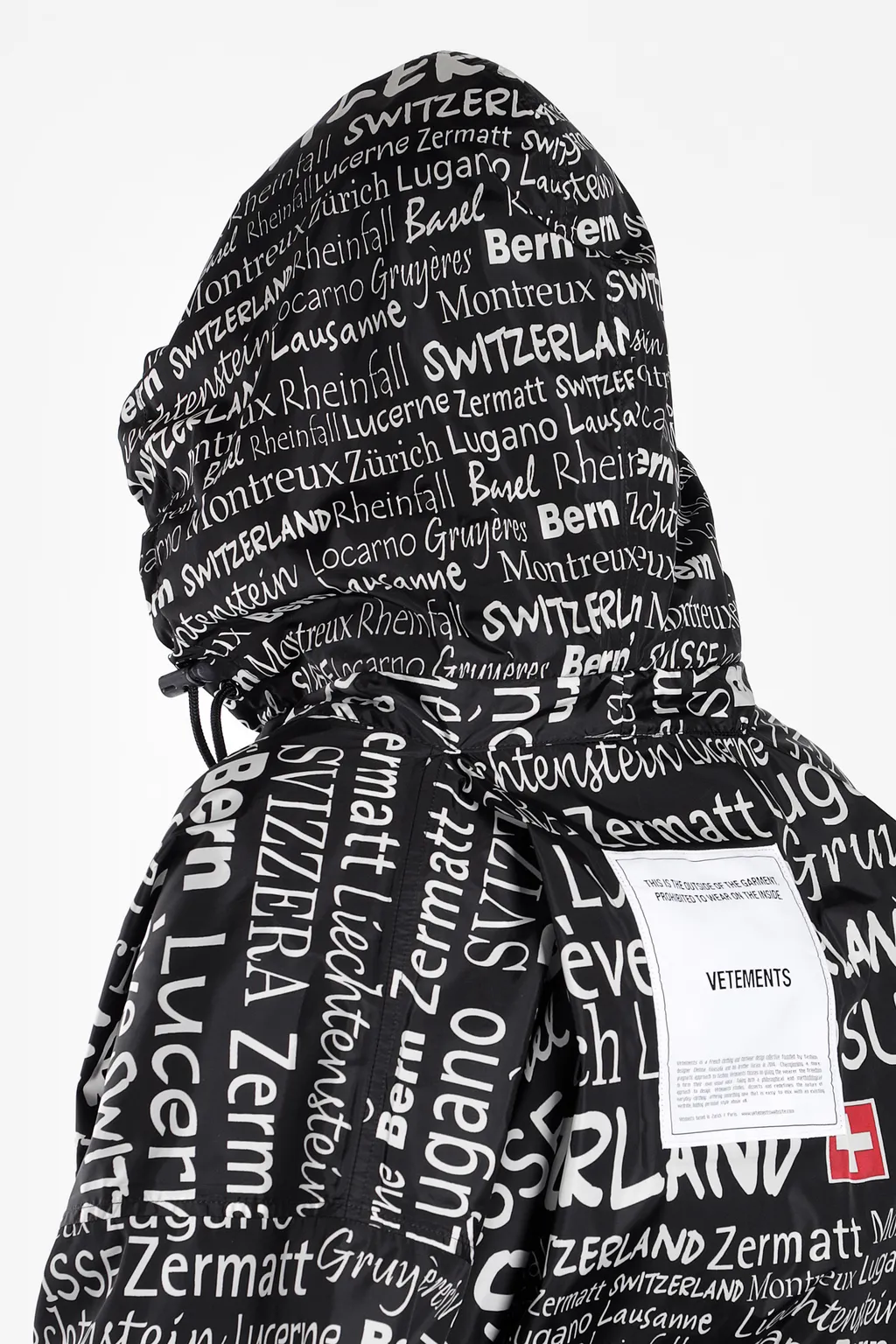 Logo Swiss Kimono Coat