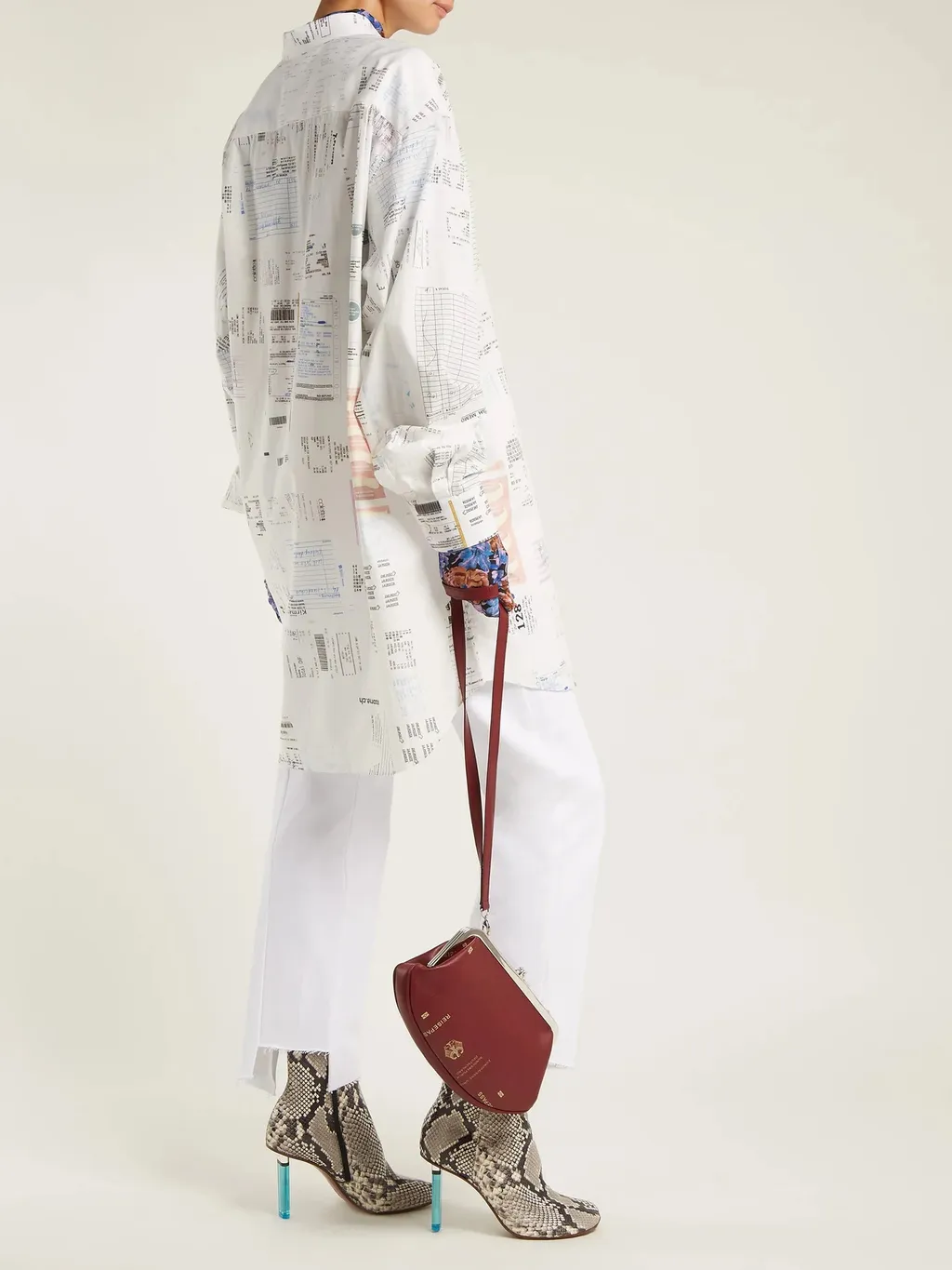 Passport Granny Bag Germany Leather Shoulder Bag