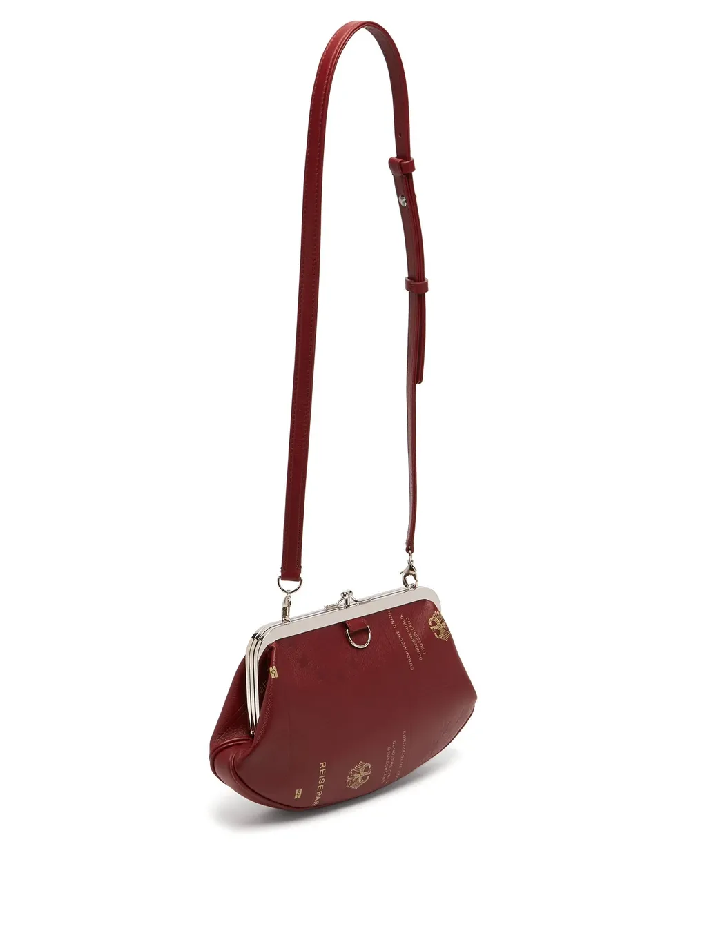 Passport Granny Bag Germany Leather Shoulder Bag