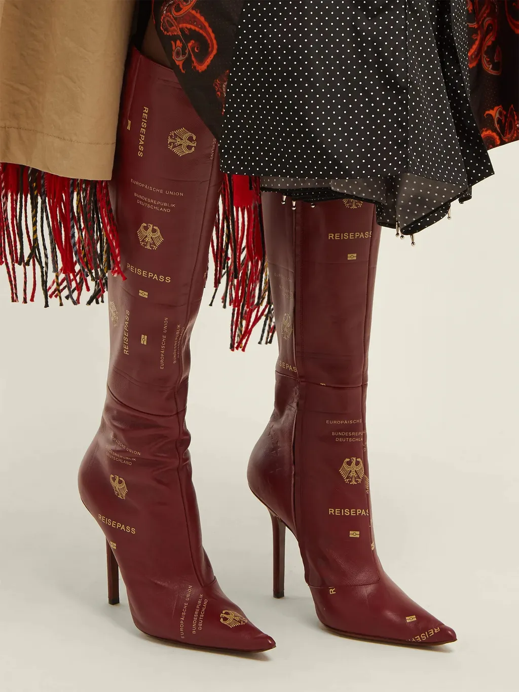 Passport Knee-High Boots