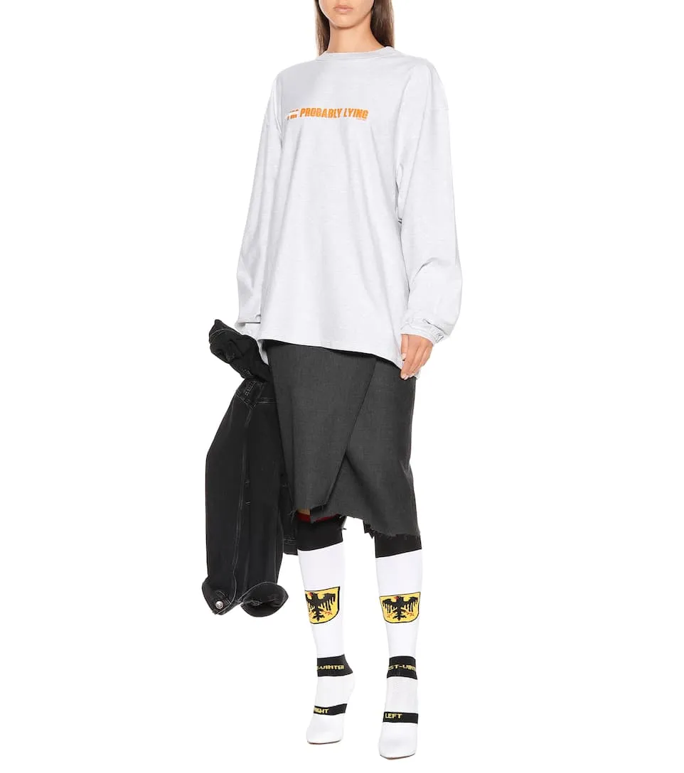 Probably Lying Oversized Sweatshirt