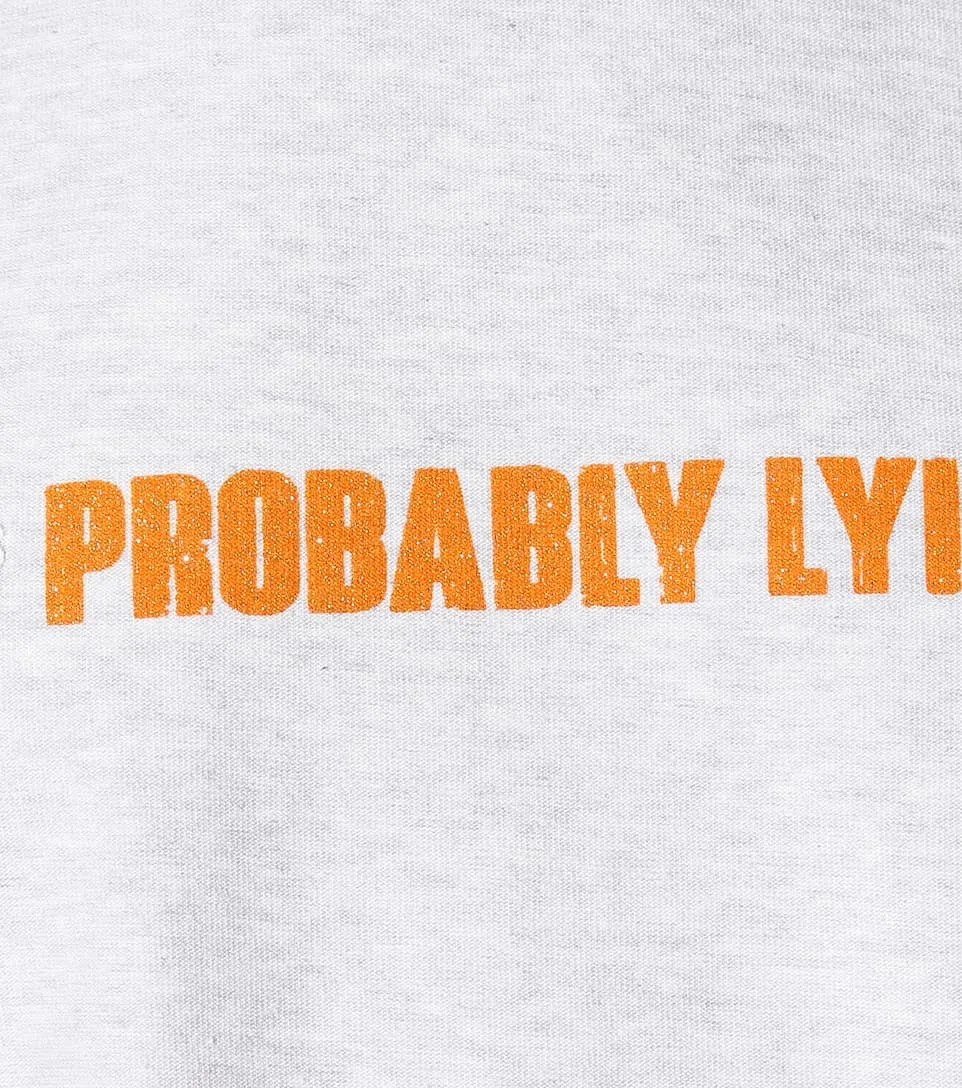 Probably Lying Oversized Sweatshirt