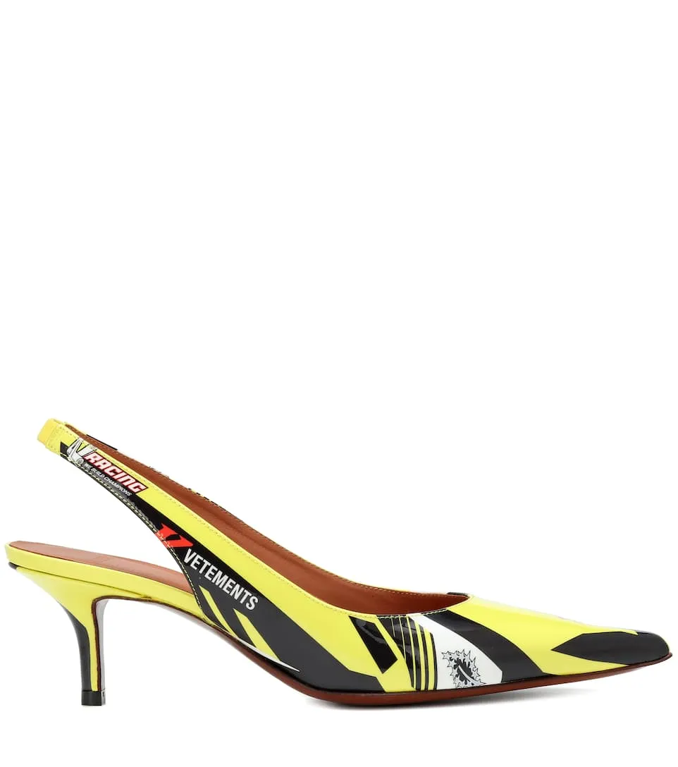 Racing Kitten Heels