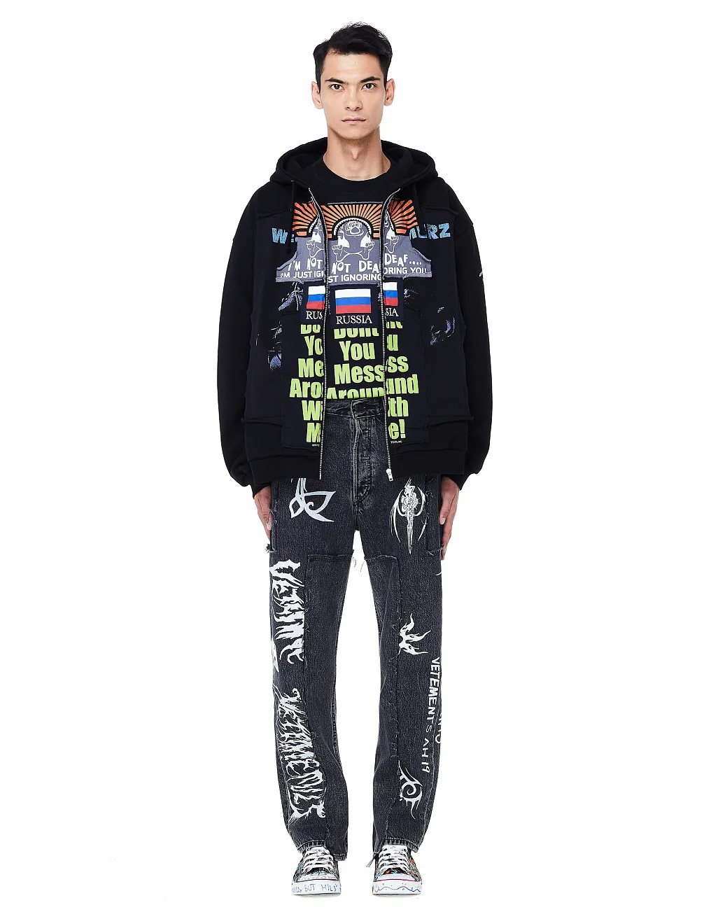 Russia Patches Hoodie