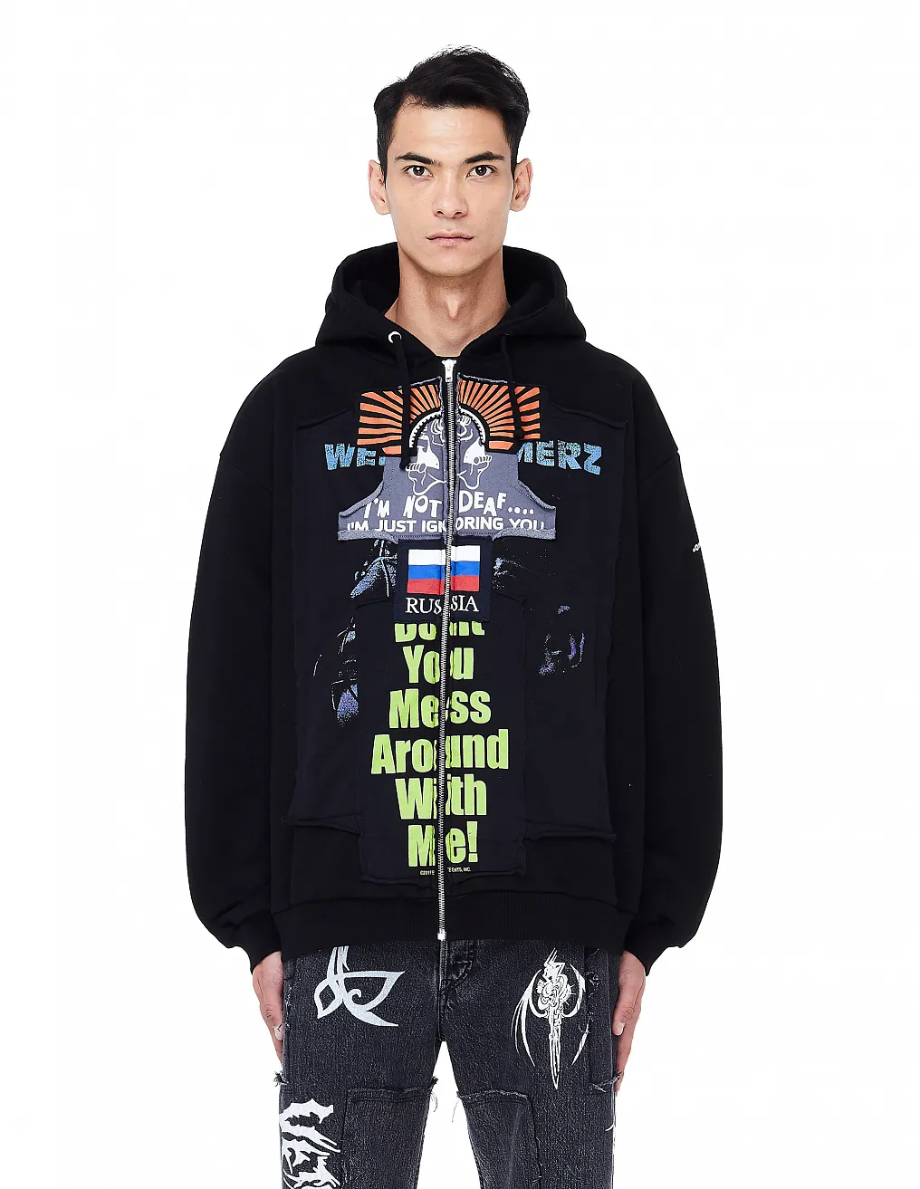 Russia Patches Hoodie