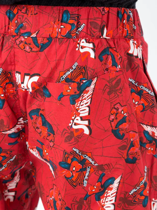 Spiderman Print Trousers