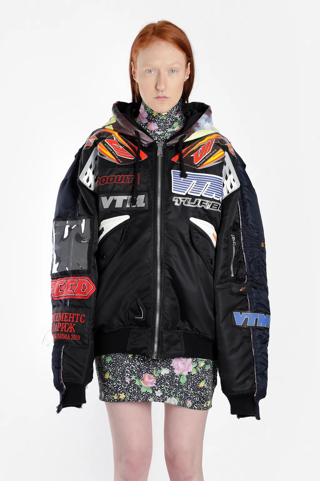 Sticker Racing Bomber Jacket