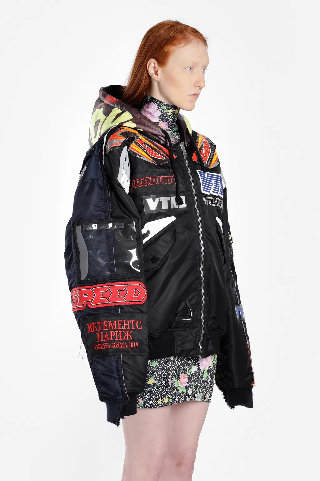 Sticker Racing Bomber Jacket