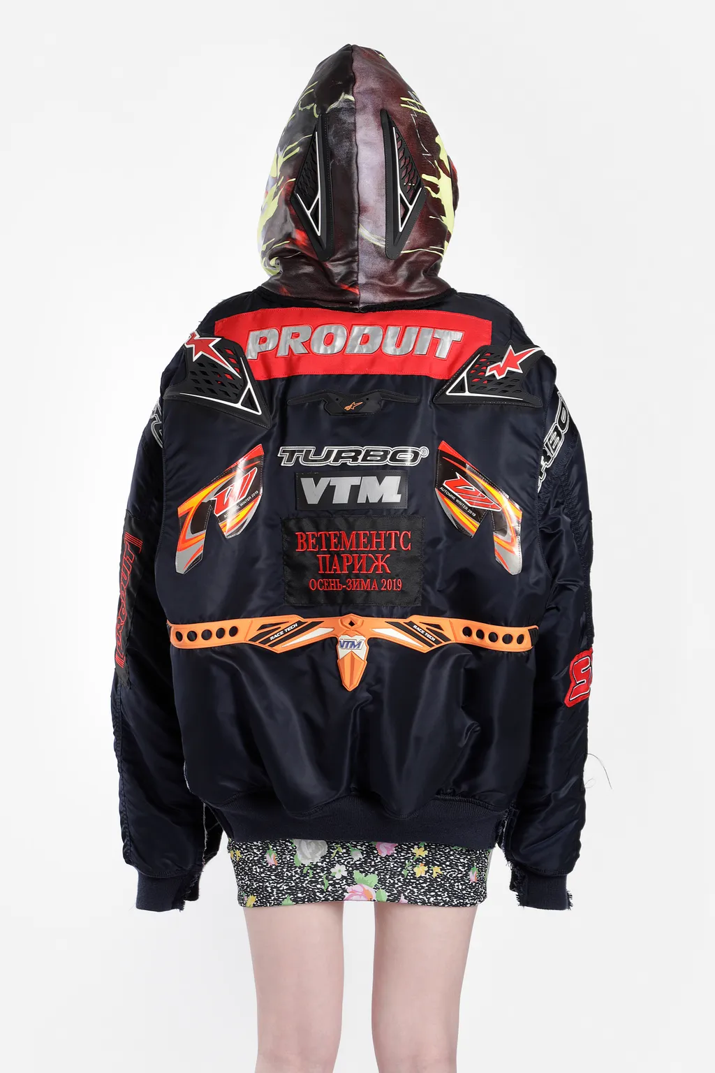 Sticker Racing Bomber Jacket