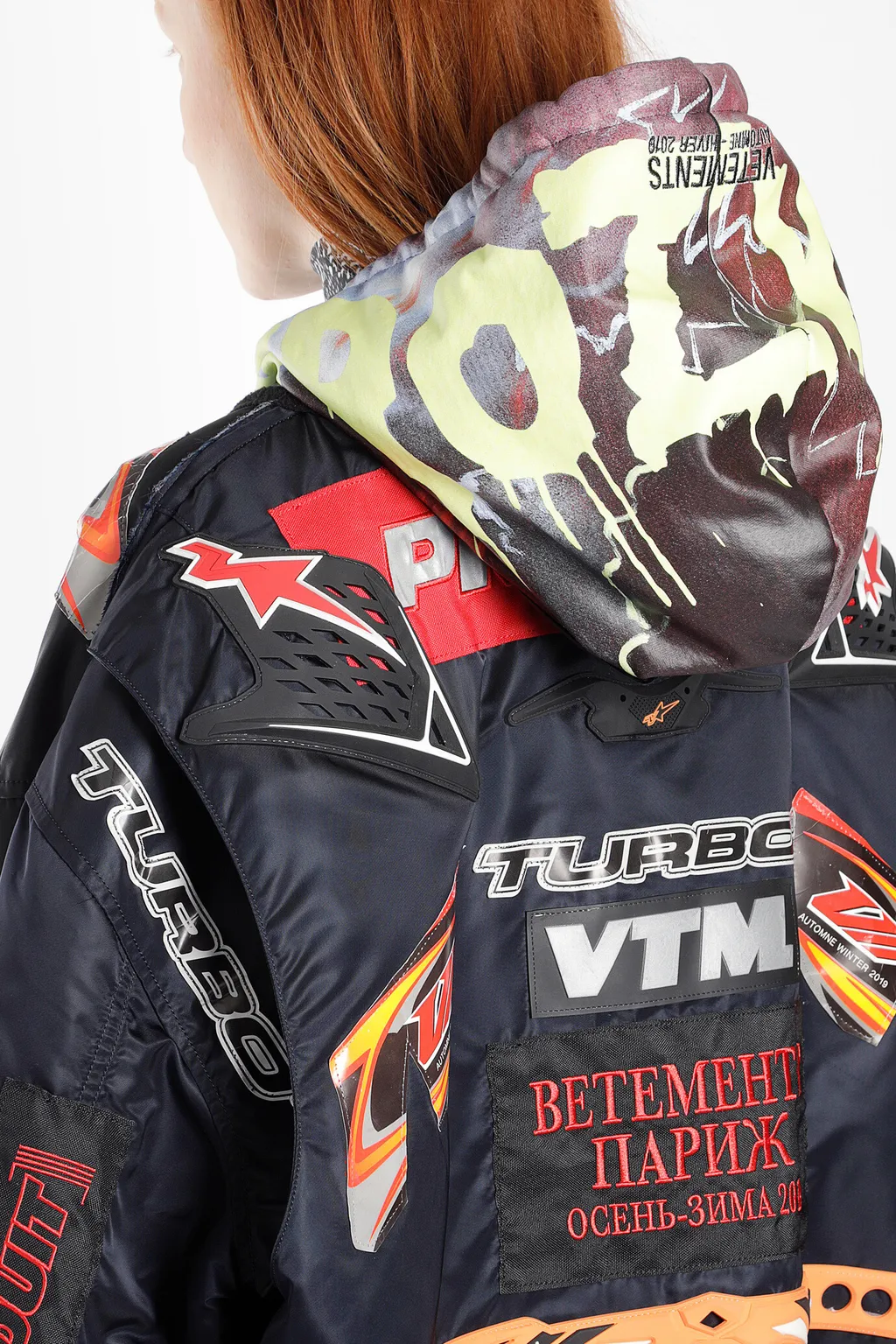 Sticker Racing Bomber Jacket