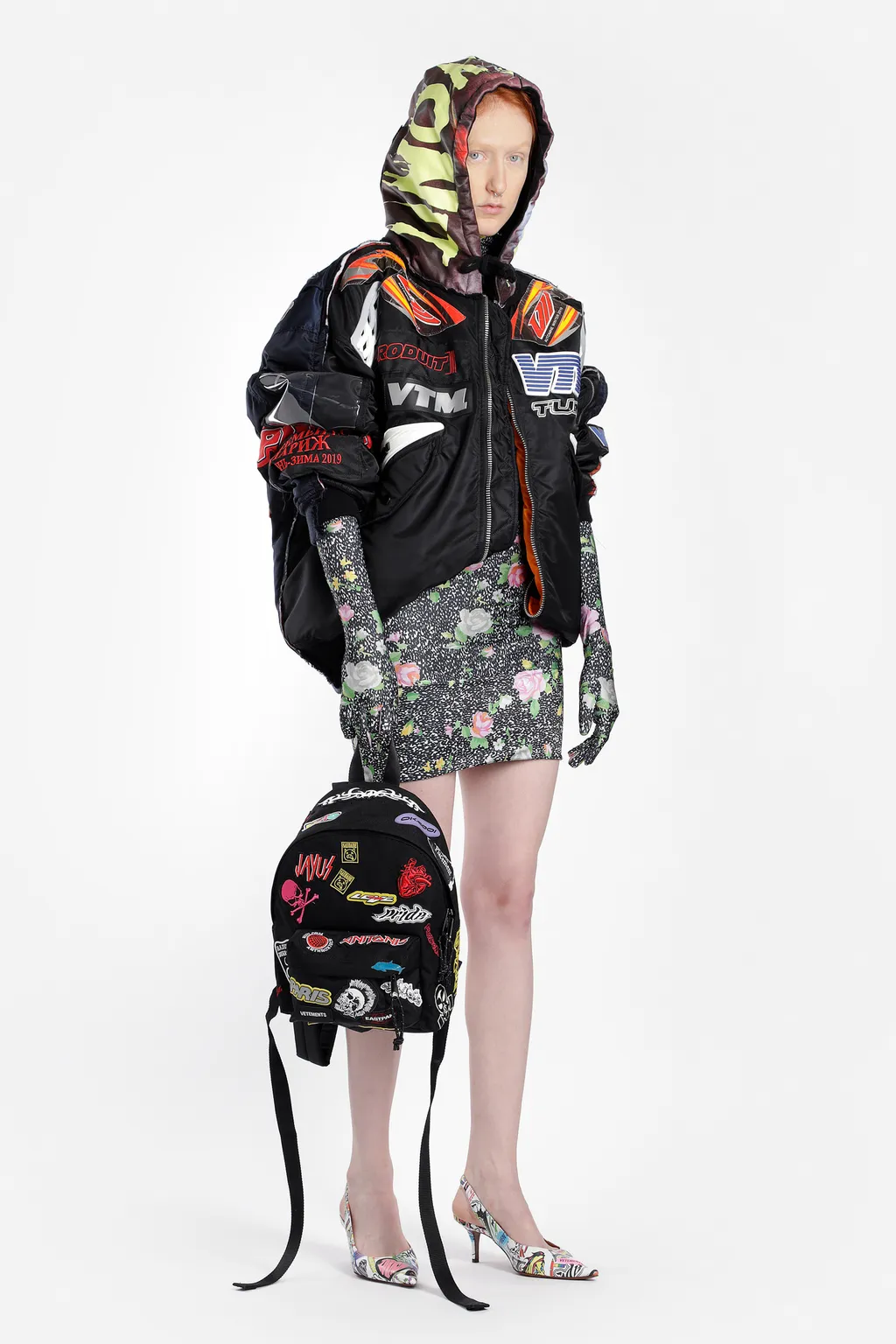Sticker Racing Bomber Jacket