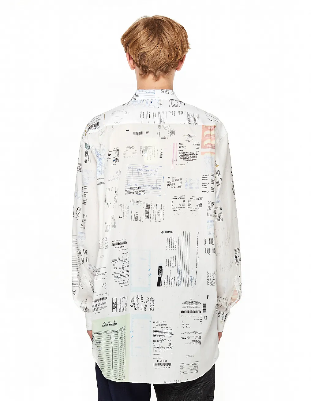 White Printed Shirt