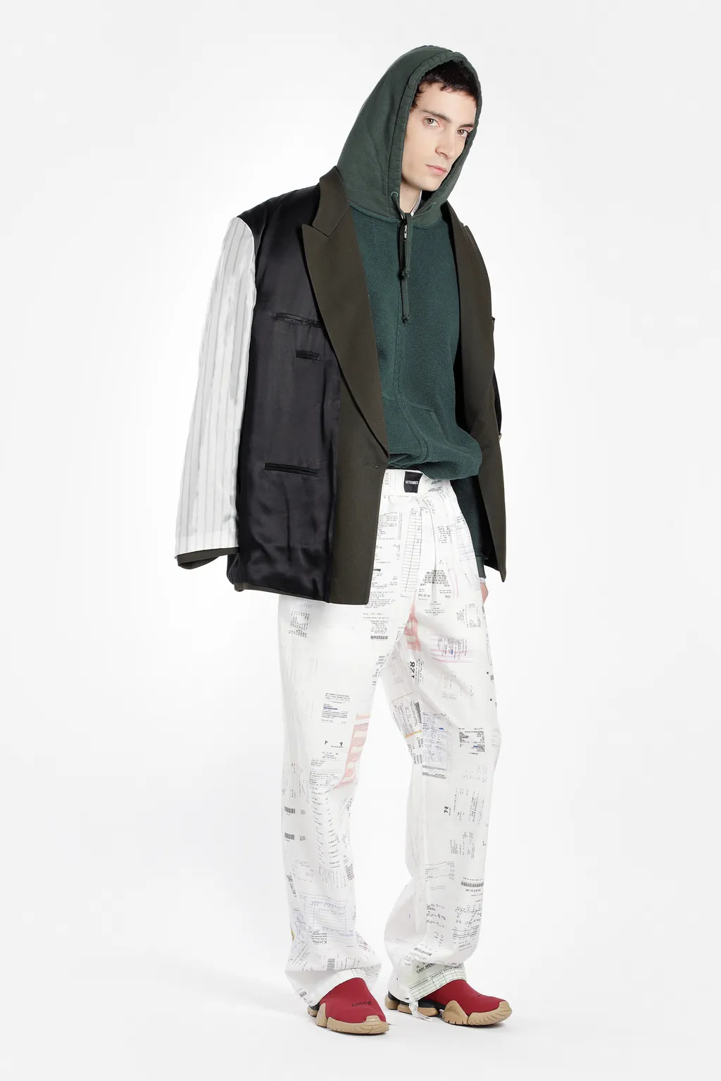 Zip Up Inside Out Hoodie