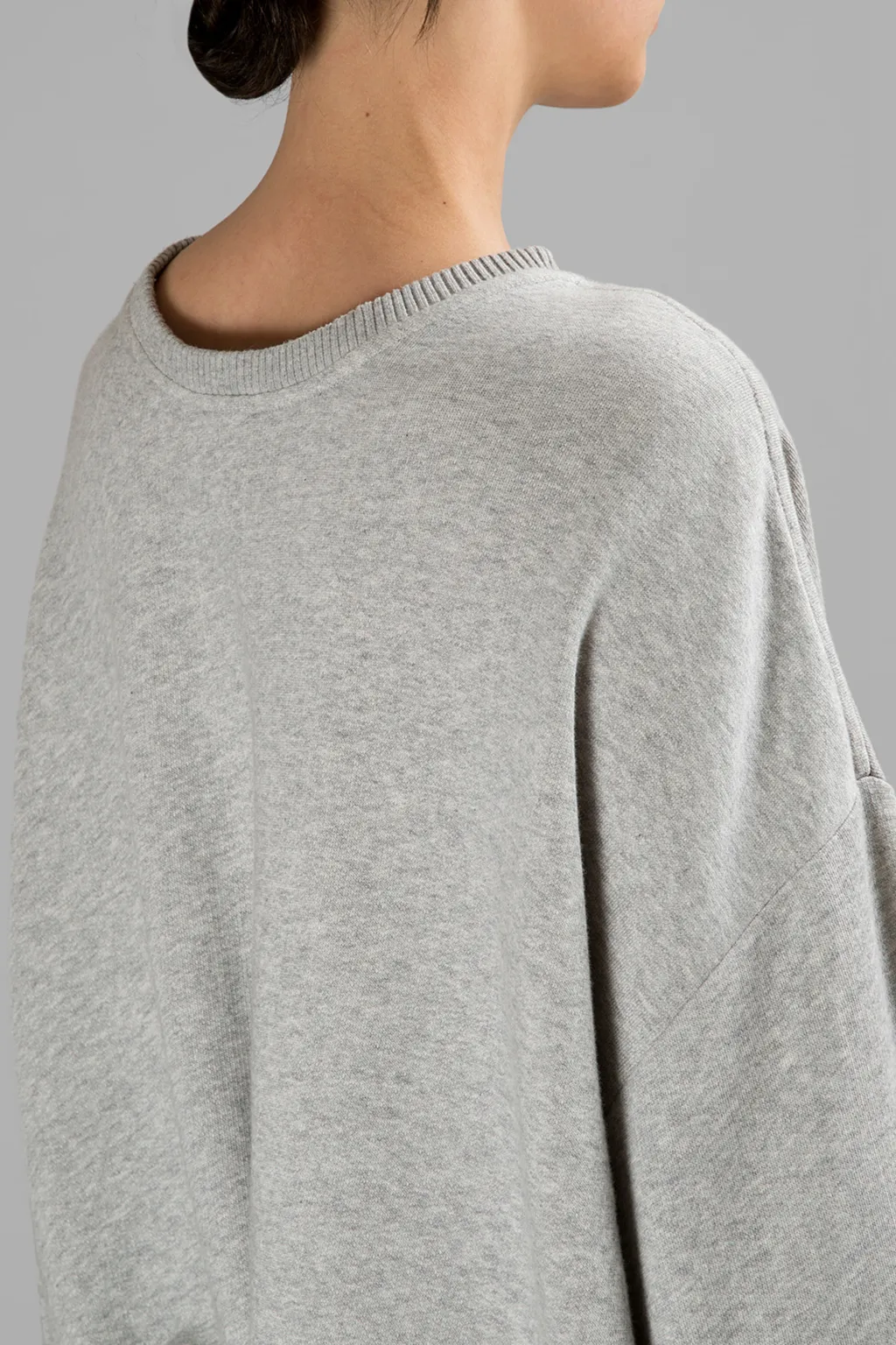 Grey Oversized Sweatshirt