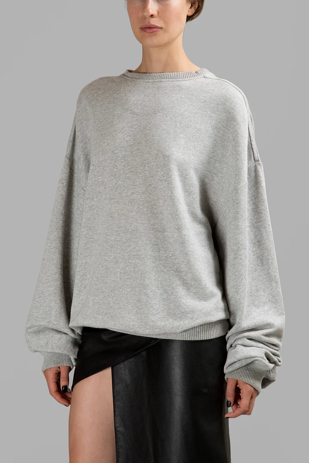 Grey Oversized Sweatshirt