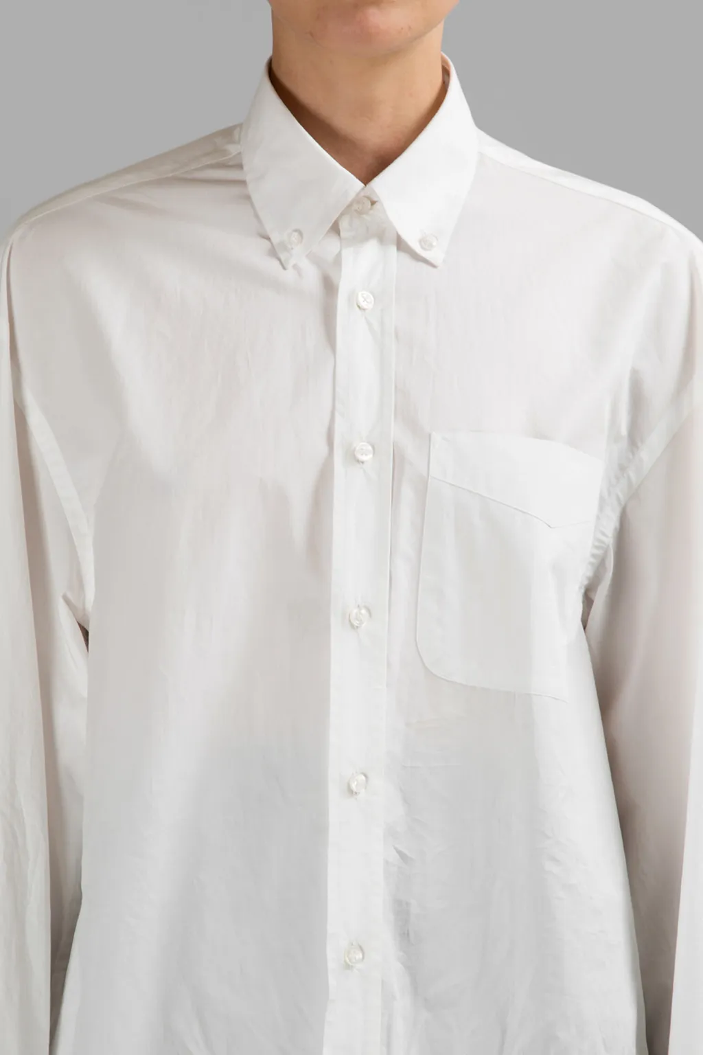 White Button-Down Shirt