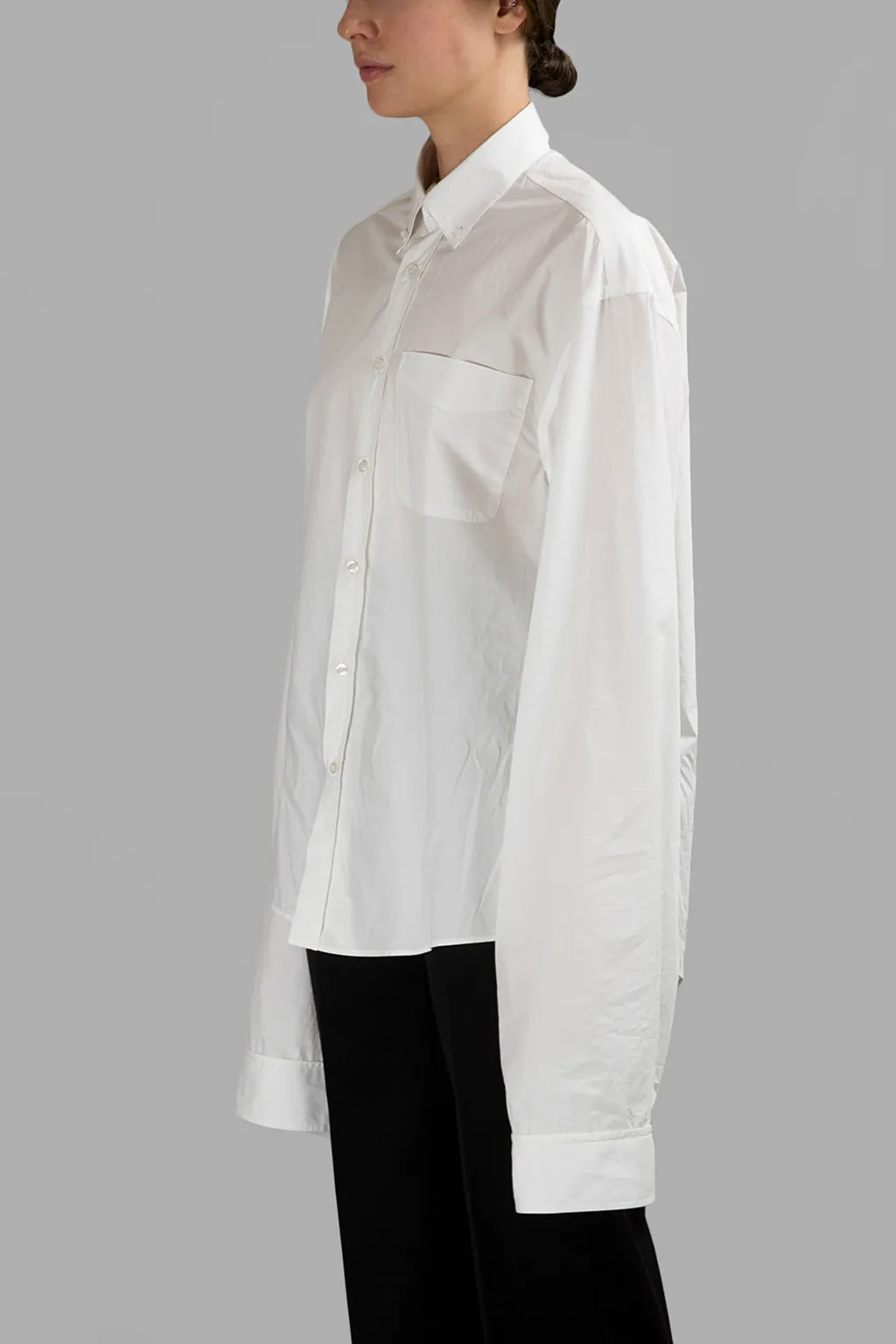 White Button-Down Shirt
