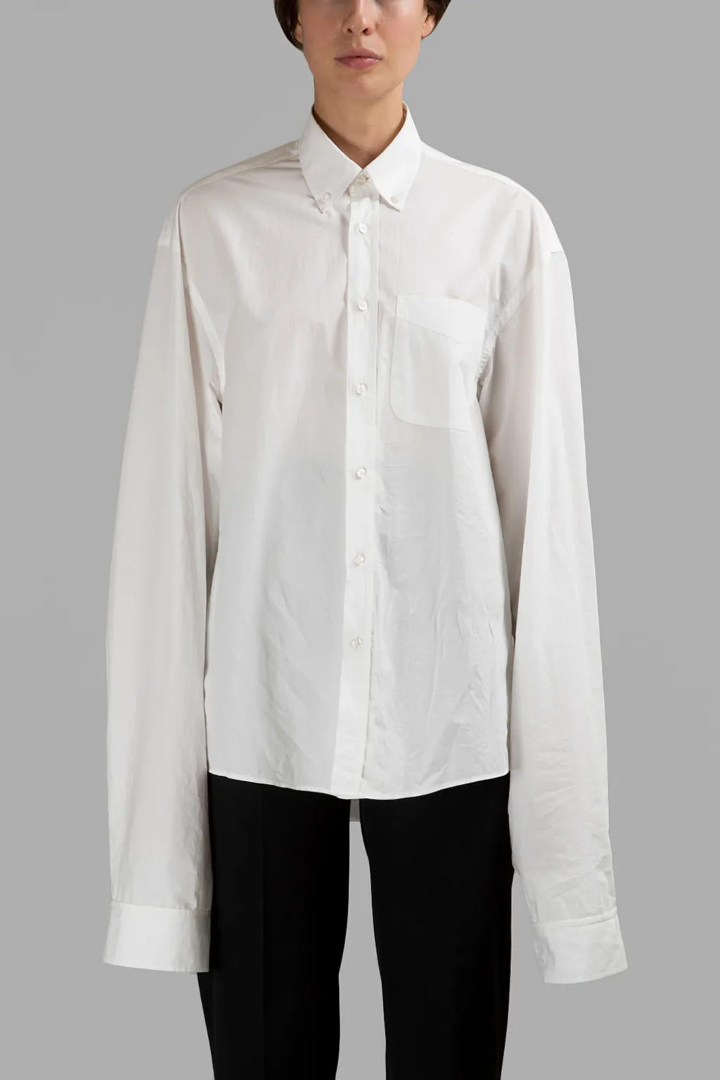 White Button-Down Shirt