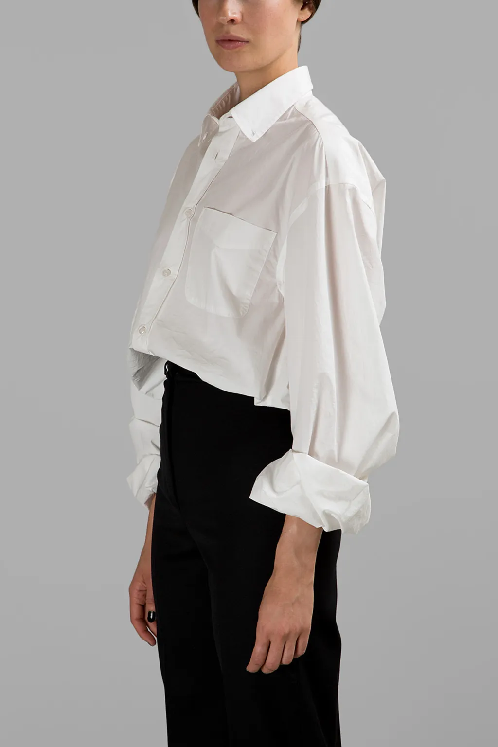 White Button-Down Shirt
