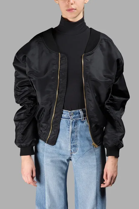 Oversized Bomber Jacket