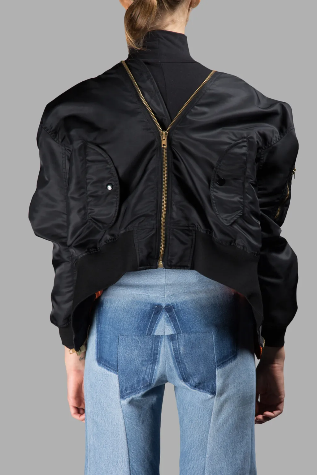 Oversized Bomber Jacket