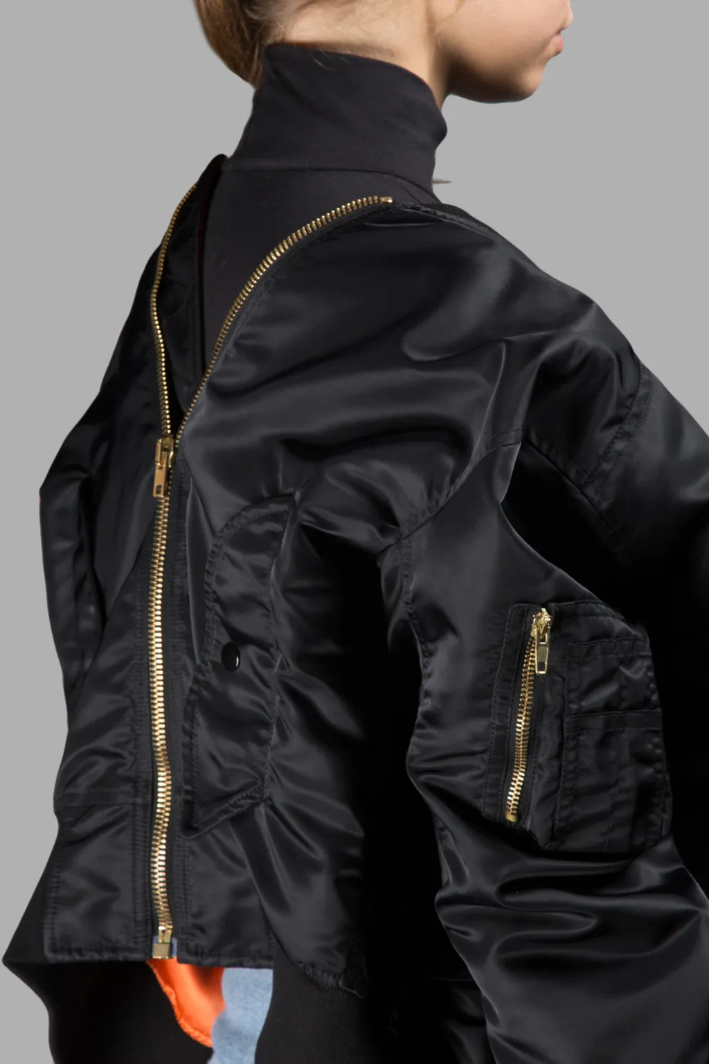 Oversized Bomber Jacket