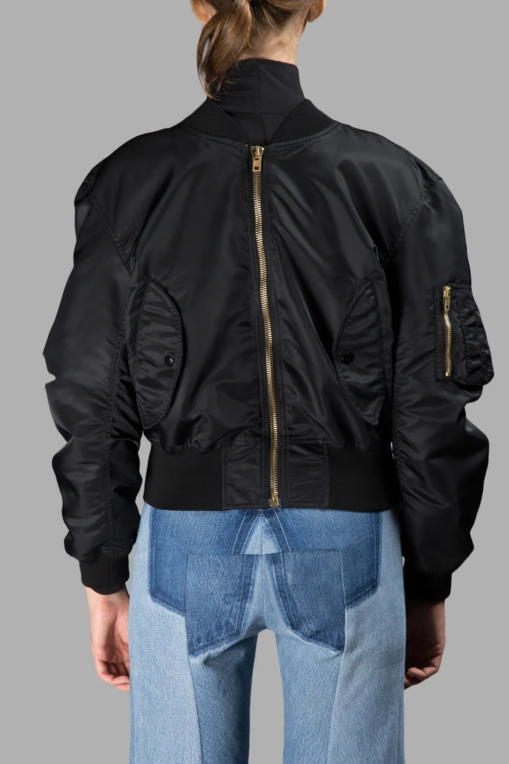 Oversized Bomber Jacket