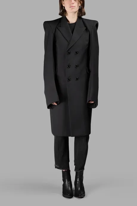 Double-Breasted Coat